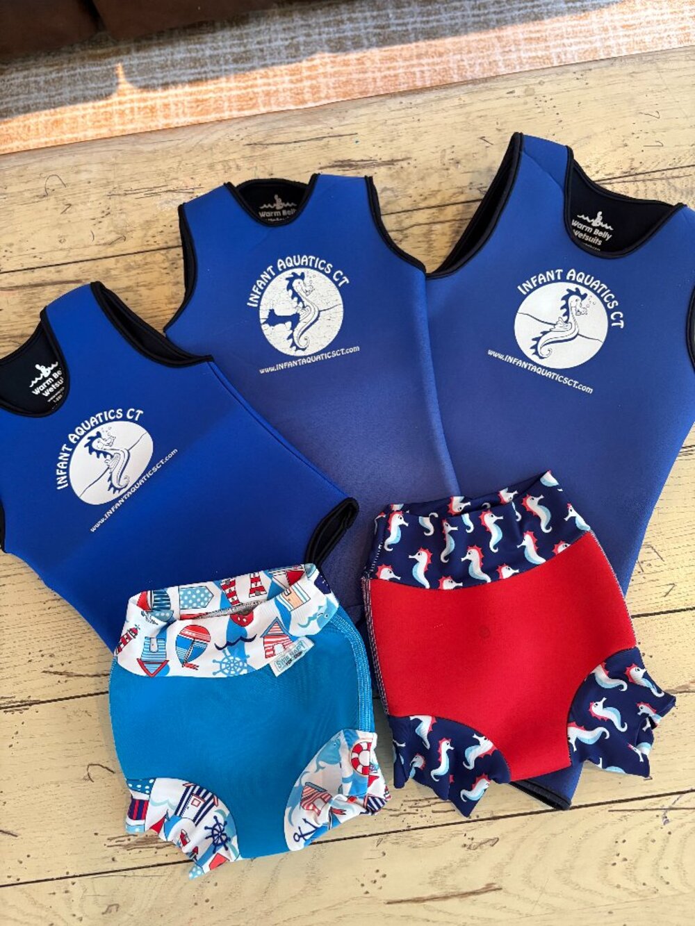 Infant Aquatics Wetsuits and Swim Diapers